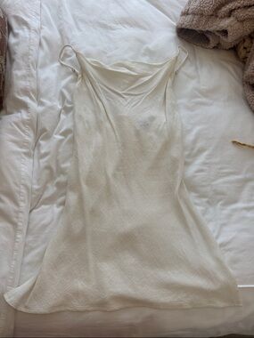 Princess Polly Cream Slip Dress